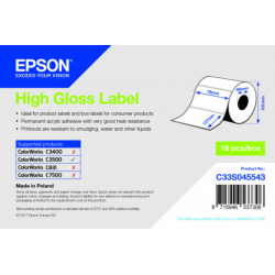 Étiquettes C3500 High Gloss Label